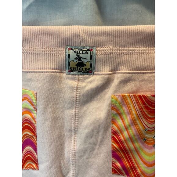 Nilla Shields Women’s Capri Pants Size M (Runs Small) Drawstring Cotton NWT - Picture 7 of 11